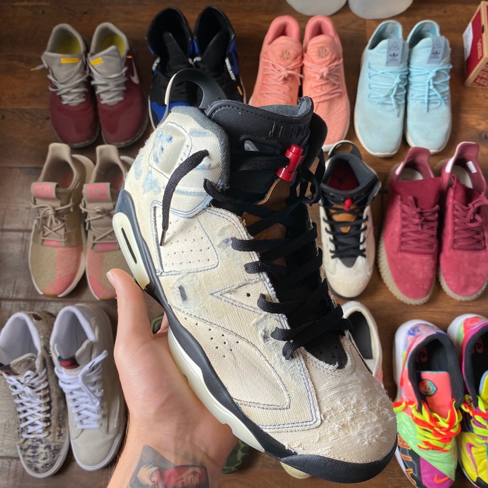 Air Jordan 6 Bleached Denim